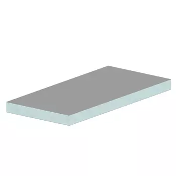 Плита теплоизоляционная Teplofom+ 80х600х1250 мм с двухсторонним полимерцементным слоем