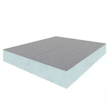 Плита теплоизоляционная Teplofom+ 80х600х2500 мм L-ступенька с односторонним армированием