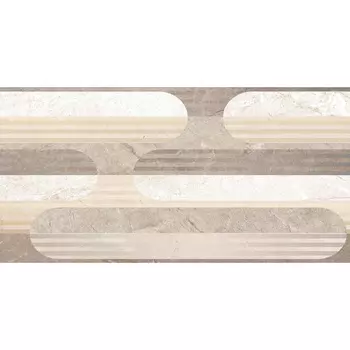 Плитка декор Axima Андорра бежевая 600x300x9 мм