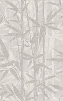 Плитка декор Kerama Marazzi Тессуто бамбук серая 400x250x8 мм