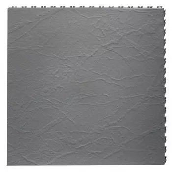 Плитка модульная ПВХ Пластфактор Veropol Stone Пыльно-серая RAL 7037 2,25 кв.м 7 мм