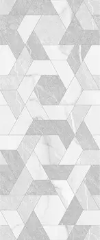 Плитка облицовочная Gracia Ceramica Katana серая геометрия 600x250x9 мм (8 шт.=1,2 кв.м)