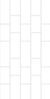 Плитка облицовочная Керамин Мирабель 7 тип 1 белый 60х30 см (11 шт.=1,98 кв.м)