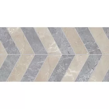 Плитка облицовочная Lavelly Eterno Motivo Calmo серо-бежевая 598x298x8,5 мм (8 шт.=1,425 кв.м)