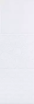 Плитка облицовочная Monopole Esencia relieve blanco brillo глянцевая микс из 6 плиток 300х100x8 мм (34 шт.=1,02 кв.м)