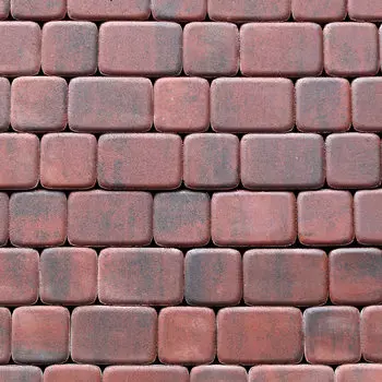 Плитка тротуарная разноразмерная Классико Листопад клинкер бетонная Выбор (14,56 кв.м)