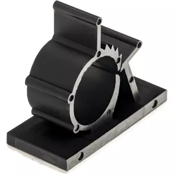 Площадка для крепления стяжек Duwi 18x37 мм самоклеящаяся нейлоновая черная (5 шт.) (23171 8)