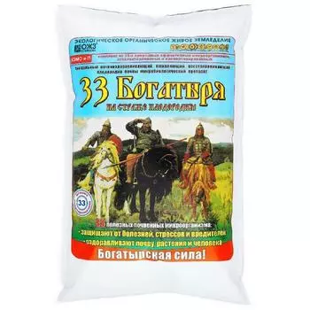 Почвоулучшитель органоминеральный 33 богатыря БашИнком 5 л