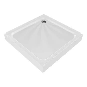 Поддон Alex Baitler акриловый 90х90х17 см квадрат белый низкий (AB9017H-2)