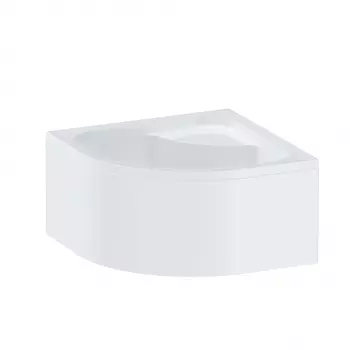 Поддон AM.PM Gem акриловый 90х90х34,5 см полукруг белый высокий (W90T-401A090W)