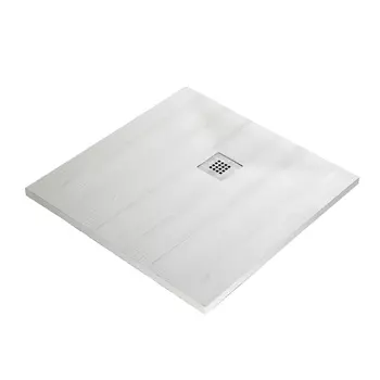 Поддон WasserKraft Aller искусственный камень 90х90х3,5 см квадрат бежевый низкий (10T03)