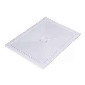 Поддон WasserKraft Dinkel искусственный камень 120х90х4 см прямоугольник белый низкий (58T07)