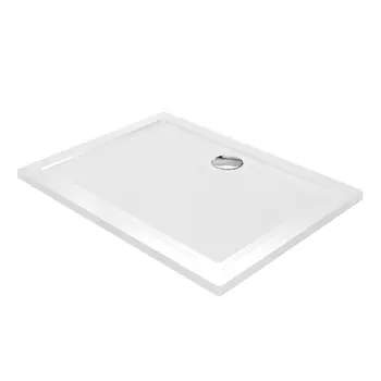 Поддон WasserKraft Salm cтеклопластик 120х90х4 см прямоугольник белый низкий (27T07)