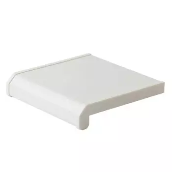 Подоконник ПВХ Bauset Lux-40 250х2000х18 мм белый матовый