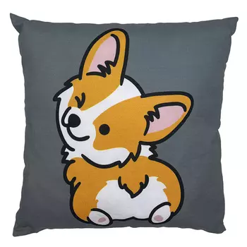 Подушка декоративная 40х40 см Casa Conforte Корги (6152415)