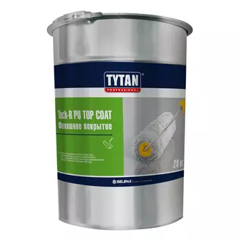 Покрытие финишное полиуретановое Tytan Professional TACK-R PU TOP COAT 20 кг серое