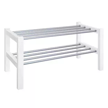 Полка для обуви белая Sheffilton SHT-SR9