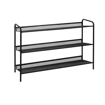 Полка для обуви черная ЗМИ Женева 33