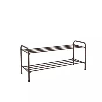 Полка для обуви коричневая ЗМИ Альфа 32