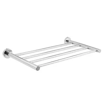 Полка для полотенец Zenfort 495х265 мм на шуруп металл хром (180067)