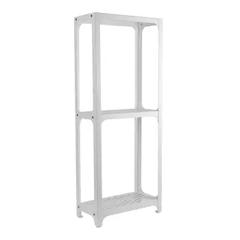 Этажерка для ванной Ulitka 750х300х150 мм металл белая (74104098/27564)