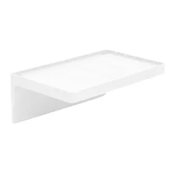 Полка для ванной Violet Виолет 200х120х75 мм пластик белая (161006)