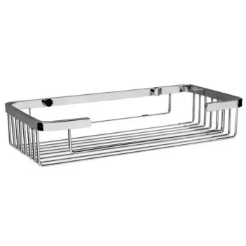 Полка для ванной WasserKraft 133х275х55 мм металл хром (K-722)