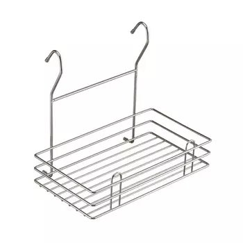 Полка на рейлинг одинарная 280х190х250 мм хром (LE 520)