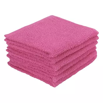Полотенце махровое Belezza Ocean 30х30 см розовое