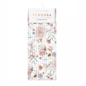 Полотенце вафельное кухонное Verossa Флорентини 40х70 см мультиколор