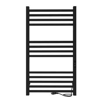 Полотенцесушитель электрический Indigo Attic 1000х500 мм 110 Вт с терморегулятором черный муар