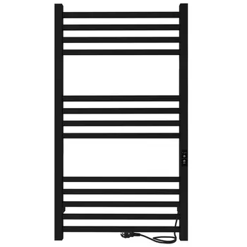 Полотенцесушитель электрический Indigo Attic Romb 1000х530 мм 120 Вт с терморегулятором черный муар