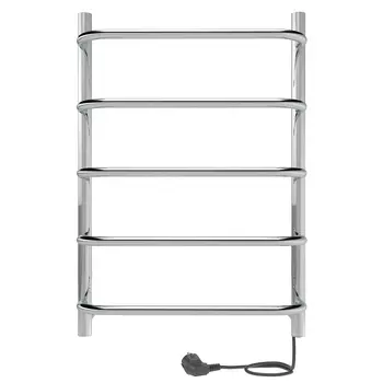 Полотенцесушитель электрический Indigo Embrace 600х425 мм 55 Вт хром