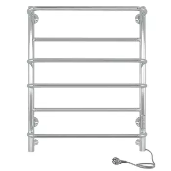 Полотенцесушитель электрический Indigo Europe Lux 600х532 мм 65 Вт с терморегулятором хром