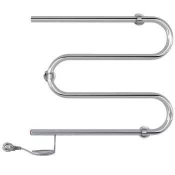 Полотенцесушитель электрический Indigo M 525х600 мм 40 Вт хром