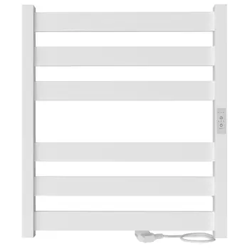 Полотенцесушитель электрический Indigo Oktava Slim 5 600х530 мм 70 Вт с терморегулятором белый