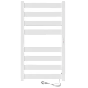 Полотенцесушитель электрический Indigo Oktava Slim 5 800х430 мм 85 Вт с терморегулятором белый