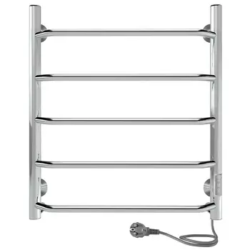 Полотенцесушитель электрический Indigo Roof Lux 600х532 мм 60 Вт с терморегулятором хром