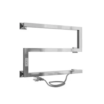 Полотенцесушитель электрический Indigo Sparta 430х500 мм 61 Вт с терморегулятором хром