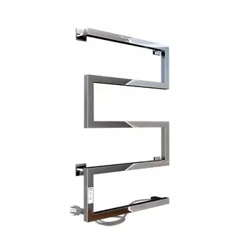 Полотенцесушитель электрический Indigo Sparta 830х500 мм 120 Вт с терморегулятором хром