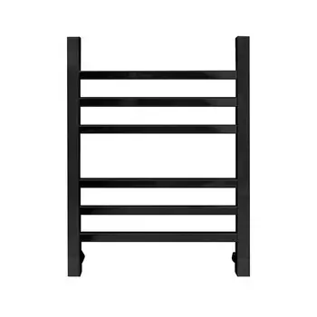 Полотенцесушитель водяной Indigo Aletto 500х400 мм лесенка черный муар