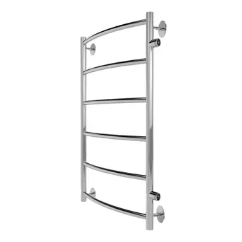 Полотенцесушитель водяной Indigo Arc 700х300 мм с боковым подключением 500 мм хром