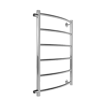 Полотенцесушитель водяной Indigo Arc 700х300 мм с боковым подключением 600 мм хром