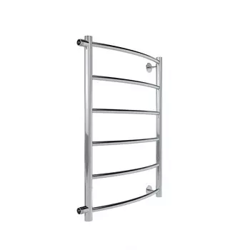 Полотенцесушитель водяной Indigo Arc 700х600 мм лесенка с боковым подключением 600 мм хром