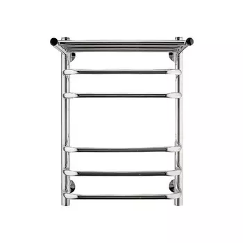 Полотенцесушитель водяной Indigo Brace 600х400 мм лесенка с полкой хром