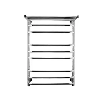 Полотенцесушитель водяной Indigo Brace 800х500 мм лесенка с полкой хром