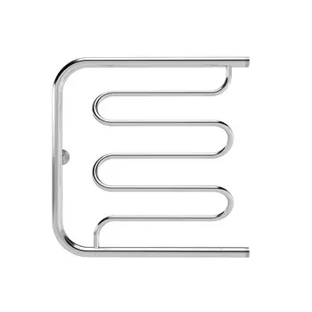 Полотенцесушитель водяной Indigo Liana 600х500 мм фокстрот с боковым подключением 500 мм хром