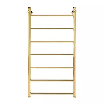 Полотенцесушитель водяной Indigo Line 1000х500 мм лесенка золото
