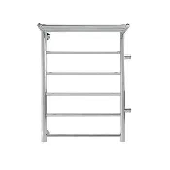 Полотенцесушитель водяной Indigo Line 800х500 мм лесенка с боковым подключением 500 мм справа с полкой хром