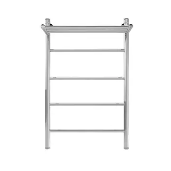 Полотенцесушитель водяной Indigo Line 800х500 мм лесенка с полкой хром